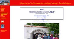 Desktop Screenshot of ff-oberschoellenbach.de